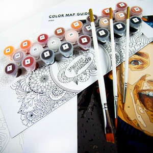 Custom Paint by Numbers 20x14 - 20 x 14 in
