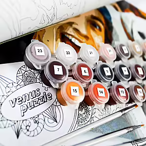 Custom Paint by Numbers 20x20  -  Pieces